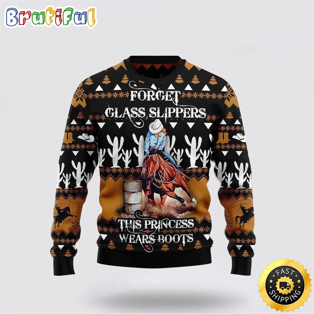 Barrel Racing Girl Ugly Christmas Sweater Christmas Gift For That Everyone Will Love