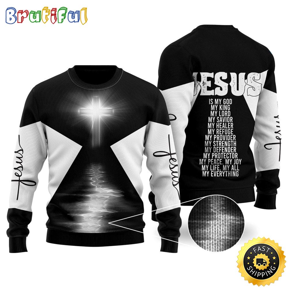 Christian Jesus Ugly Christmas Sweater Gifts For Christian Families