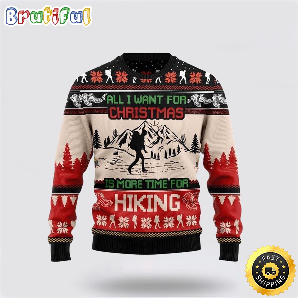 Hiking Ugly Christmas Sweater Christmas Gift For That Everyone Will Love