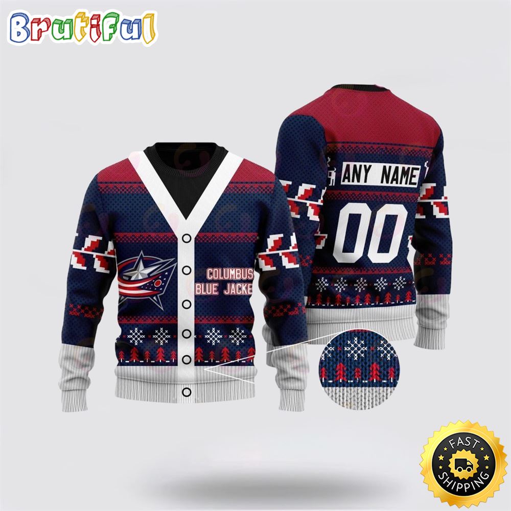 Personalized NHL Chicago BlackHawks Elk Pattern Ugly Christmas Sweater Perfect Gift For Football Fans