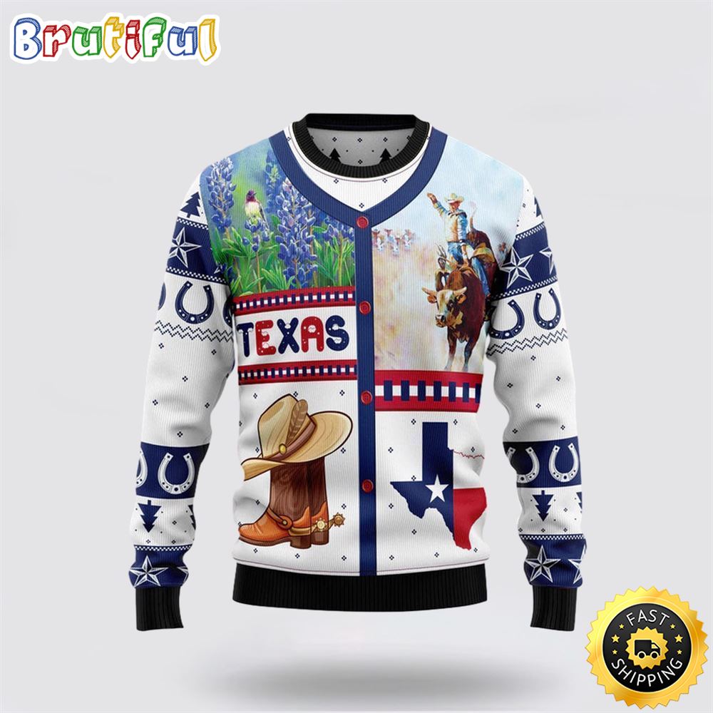 Rodeo Texas Funny Ugly Christmas Sweater Christmas Gift For That Everyone Will Love
