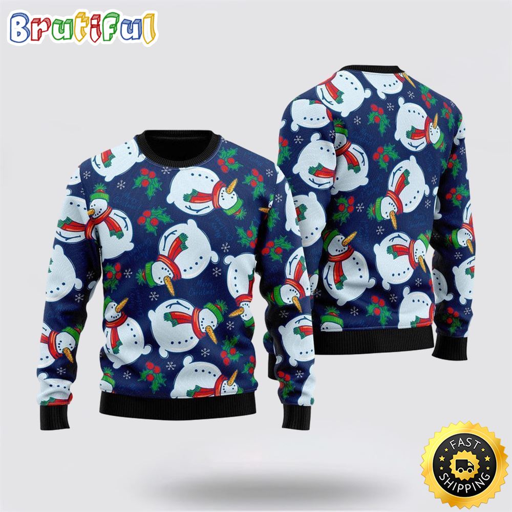 Snowman Funny Ugly Christmas Sweater Gift Christmas Gift For That Everyone Will Love