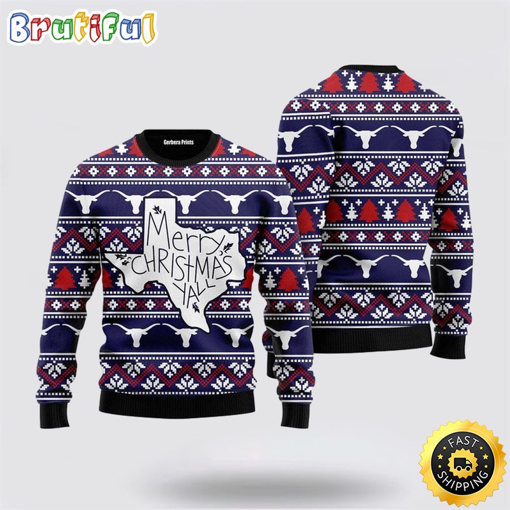 Texas maps Merry Christmas Ugly Christmas Sweater Christmas Gift For That Everyone Will Love
