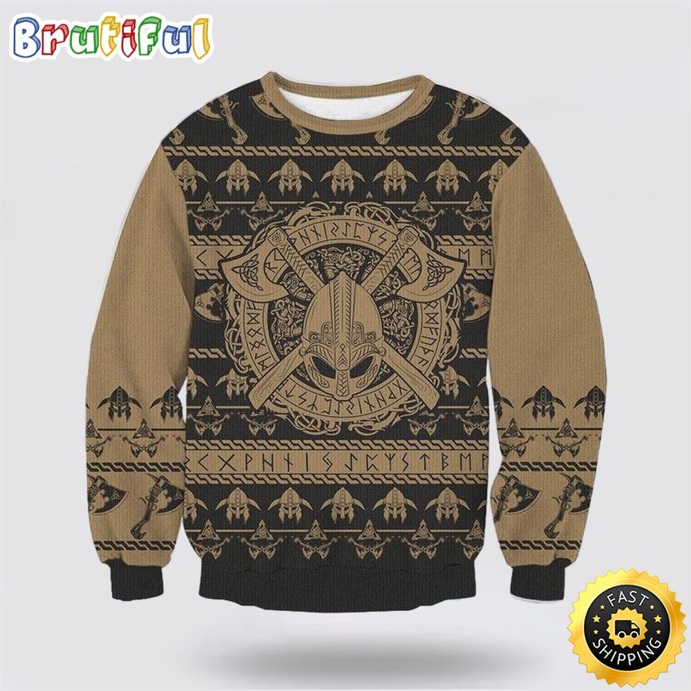 Viking Ugly Christmas Sweater Christmas Gift For That Everyone Will Love